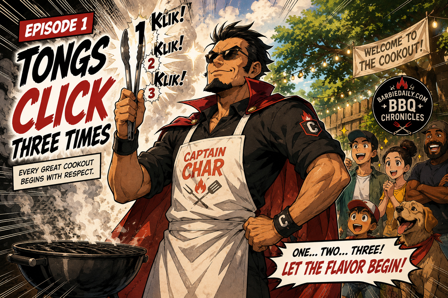 Episode 1 The Tongs Click Three Times.